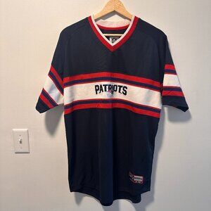 Men's NFL New England Patriots Short Sleeve Shirt - Size Large (L)